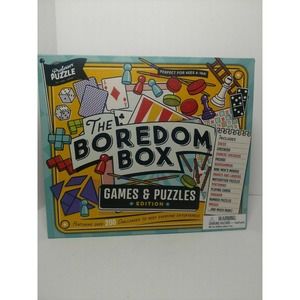 The boredom Box Games & Puzzles Ages 4+
